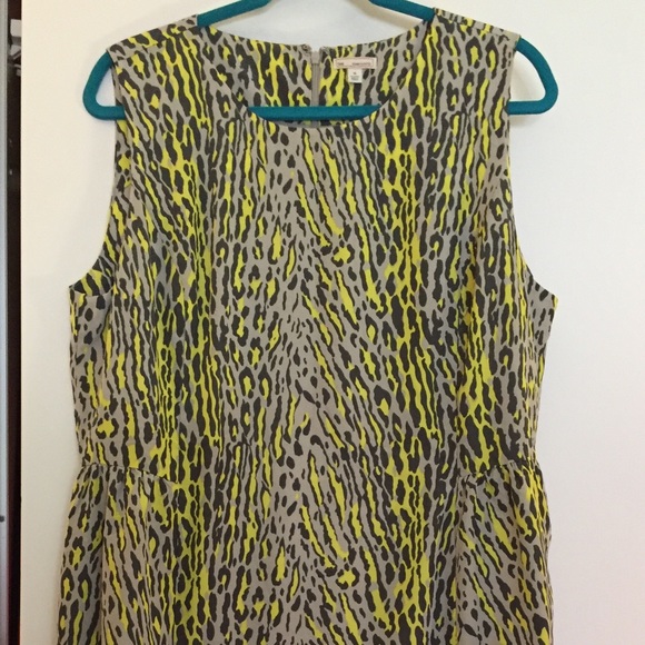 GAP Dresses & Skirts - NWOT GAP cheetah print dress. Size 16.